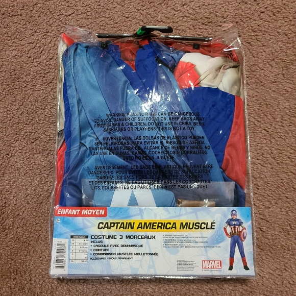 Captain America child costume - Picture 3 of 4